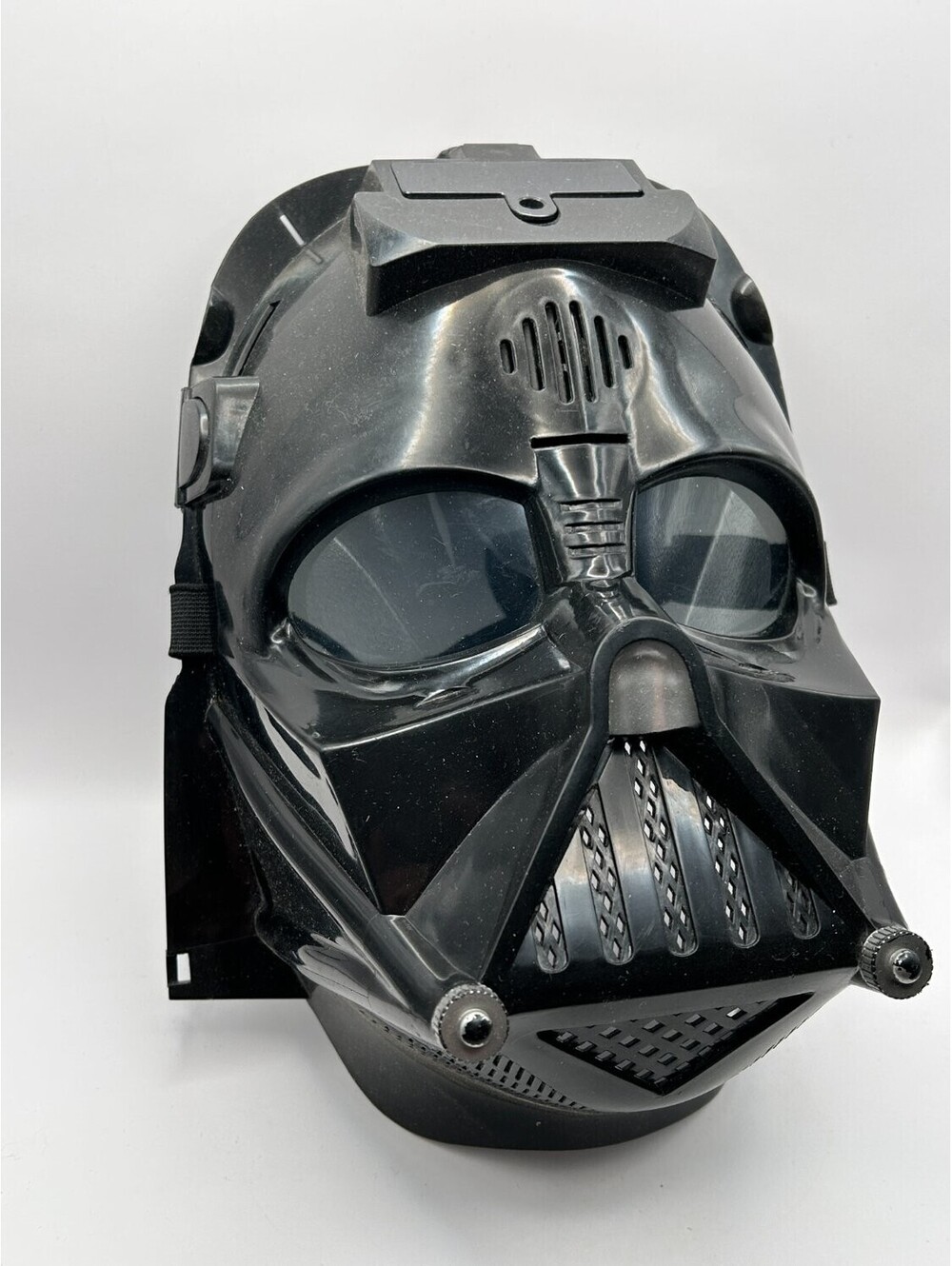 Hasbro Star Wars Darth Vader 2004 Voice Changer Mask Black Electronic Works - Picture 2 of 6